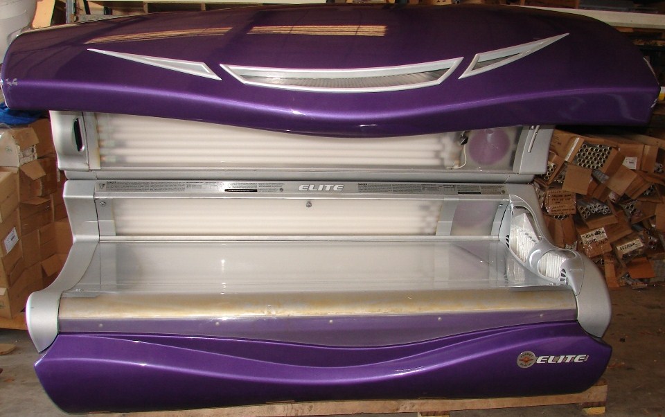 photo of a ETS Sunscape SS755 open in purple color
