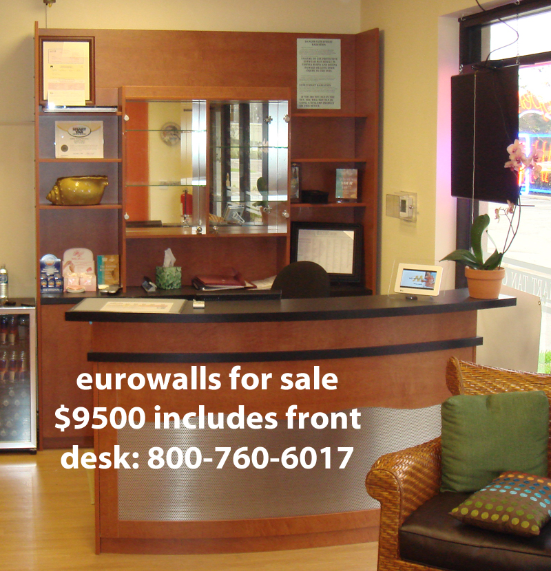 tanning salon walls for sale